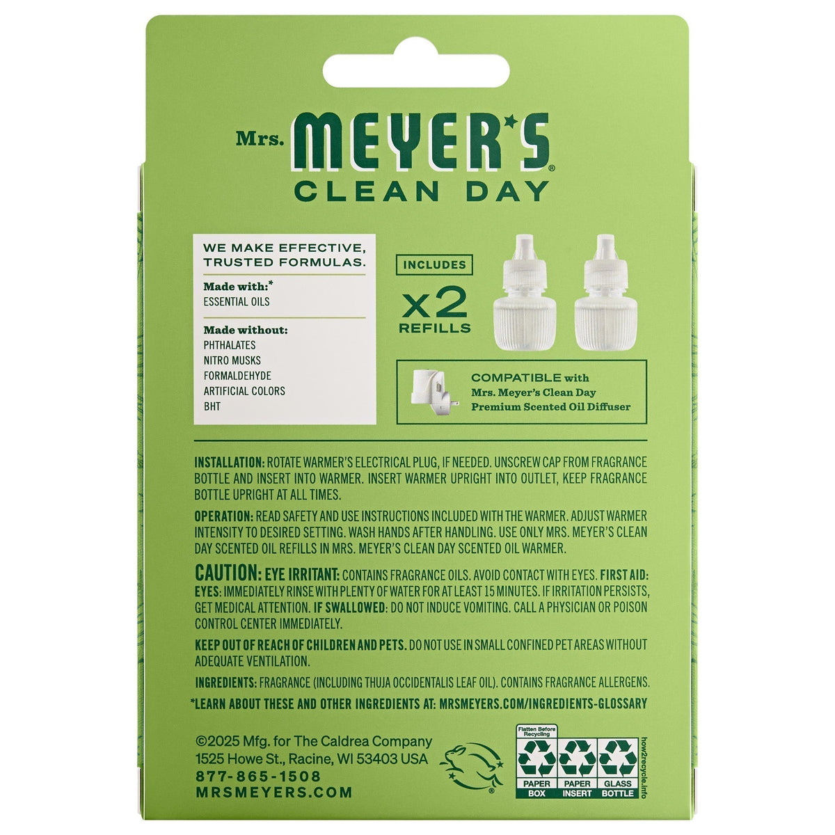 Iowa Pine Plug In Scented Oil Refill 2-Pack
