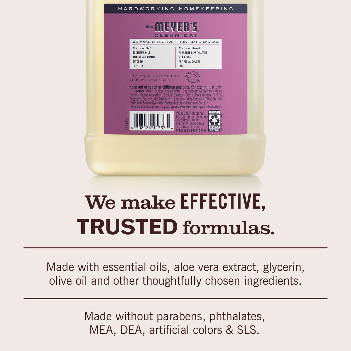 Mrs. Meyer's Plum Berry Liquid Hand Soap Refill