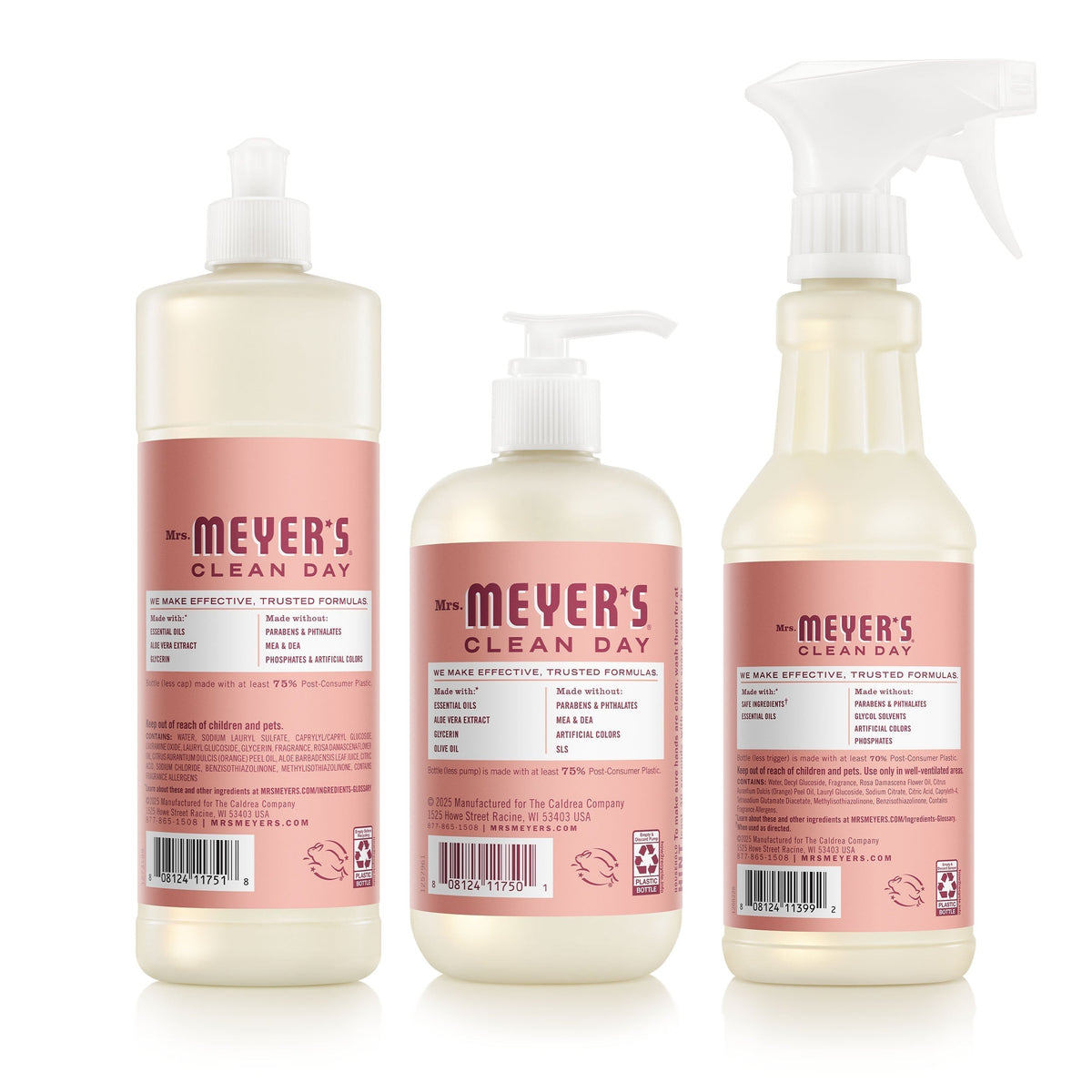 Mrs. Meyer's Rose Kitchen Basics Set